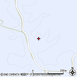 京都府南山城村（相楽郡）高尾（カベノコ）周辺の地図