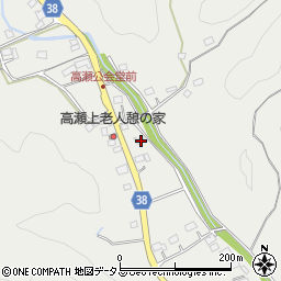 静岡県掛川市高瀬1253-4周辺の地図