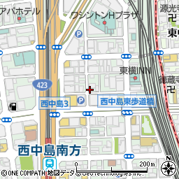 コスモ新大阪周辺の地図