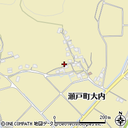 岡山県岡山市東区瀬戸町大内625周辺の地図