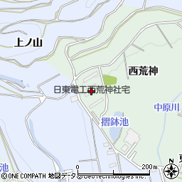 谷川王寿園周辺の地図