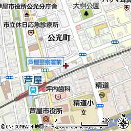冨永医院周辺の地図