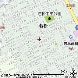 中日新聞　曙専売店周辺の地図