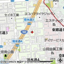 大阪府守口市菊水通3丁目14-17周辺の地図
