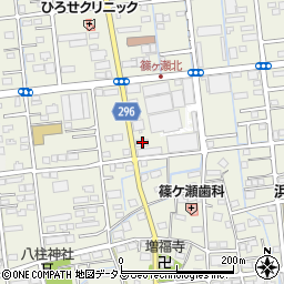 静岡県浜松市中央区篠ケ瀬町384周辺の地図