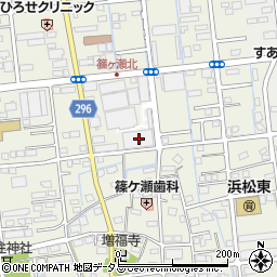 静岡県浜松市中央区篠ケ瀬町387周辺の地図