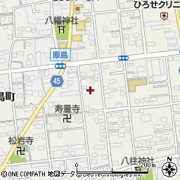 静岡県浜松市中央区原島町132周辺の地図