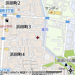 梁川商事有限会社周辺の地図