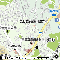 三重県津市鳥居町278-4周辺の地図