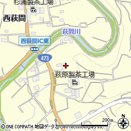 静岡県牧之原市西萩間176周辺の地図