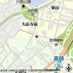 愛知県豊橋市向草間町北新切49周辺の地図