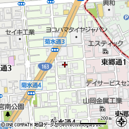 大阪府守口市菊水通3丁目14-6周辺の地図