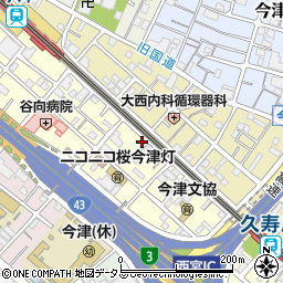 兵庫県西宮市今津水波町8-5周辺の地図