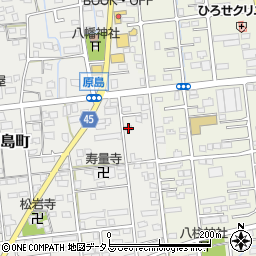 静岡県浜松市中央区原島町133周辺の地図