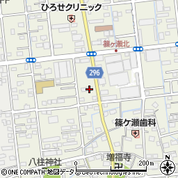 静岡県浜松市中央区篠ケ瀬町373周辺の地図