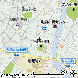 兵庫県加古川市別府町宮田町18周辺の地図