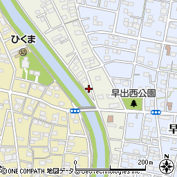 静岡県浜松市中央区十軒町670周辺の地図