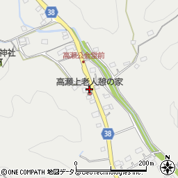 静岡県掛川市高瀬1240-2周辺の地図