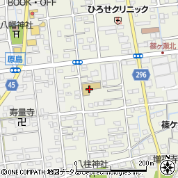 静岡県浜松市中央区篠ケ瀬町286周辺の地図