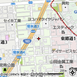 大阪府守口市菊水通3丁目14-5周辺の地図