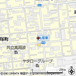 静岡県浜松市中央区丸塚町159周辺の地図