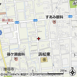 静岡県浜松市中央区篠ケ瀬町558周辺の地図