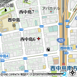 ＣＥＲＥＺＯ新大阪周辺の地図