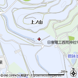 愛知県豊橋市雲谷町上ノ山459周辺の地図