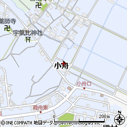 三重県津市小舟1193周辺の地図
