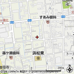静岡県浜松市中央区篠ケ瀬町556周辺の地図
