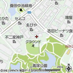 株式会社タバタ　神戸工場周辺の地図