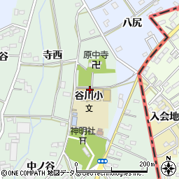 豊橋市立谷川小学校周辺の地図