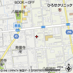 静岡県浜松市中央区原島町135周辺の地図