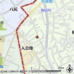 静岡県湖西市梅田936-8周辺の地図