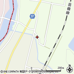 広島県三次市下川立町186周辺の地図