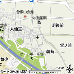 京都府木津川市相楽朝苅周辺の地図