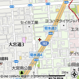 大阪府守口市菊水通3丁目5-2周辺の地図