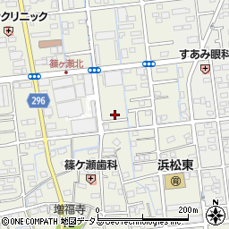 静岡県浜松市中央区篠ケ瀬町521周辺の地図