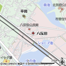 兵庫県加古川市平岡町八反田31周辺の地図