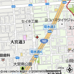 大阪府守口市菊水通3丁目5周辺の地図