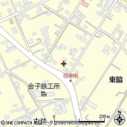 愛知県豊橋市西幸町古並217-2周辺の地図