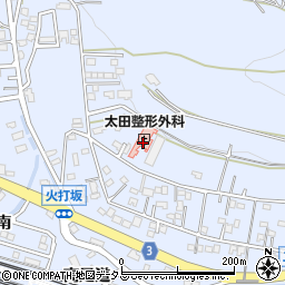 太田整形外科周辺の地図