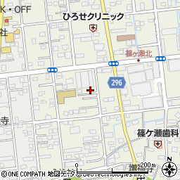 静岡県浜松市中央区篠ケ瀬町356周辺の地図