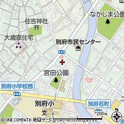 兵庫県加古川市別府町宮田町16周辺の地図
