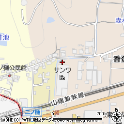 岡山県備前市香登西39周辺の地図