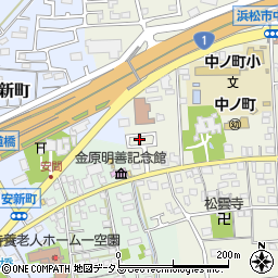 静岡県浜松市中央区中野町122周辺の地図