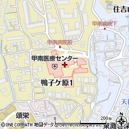 ファミリーマート甲南医療センター店周辺の地図
