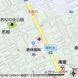 名豊観光株式会社　ワールド名宝ホール周辺の地図