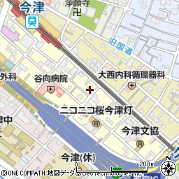 クラシス今津駅前周辺の地図