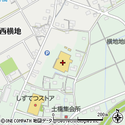 ウエルシア薬局　菊川土橋店周辺の地図
